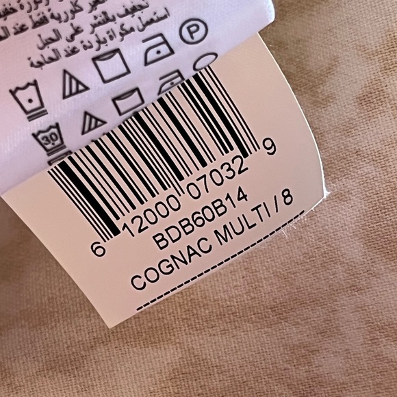 BCBG Generation womens One Shoulder Flounce mini Dress  Cognac Size 8 - Picture 6 of 9